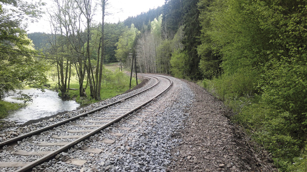 Rekonstrukce trati Bečov—Karlovy Vary; nový stav