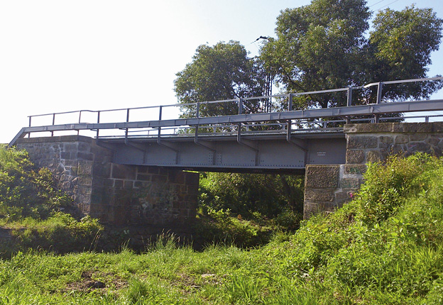 mosty na trati Dvory-Třeboň, nový stav po opravě