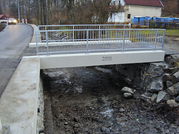 Heřmanov, opravený mostek