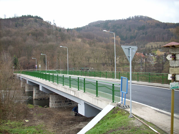 most ve Stráži nad Ohří, …