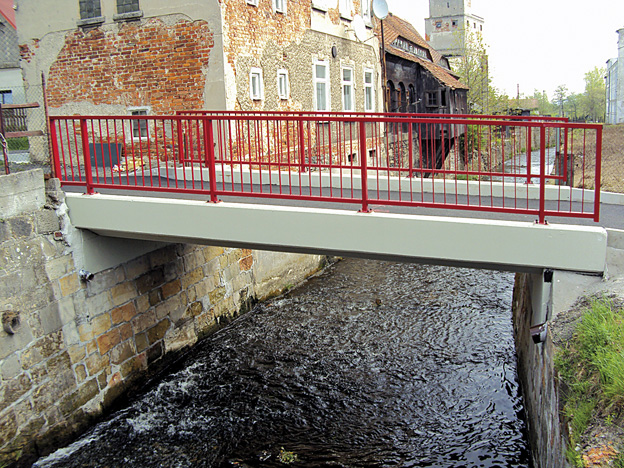 Rekonstruovaný most v Dolním Podluží
